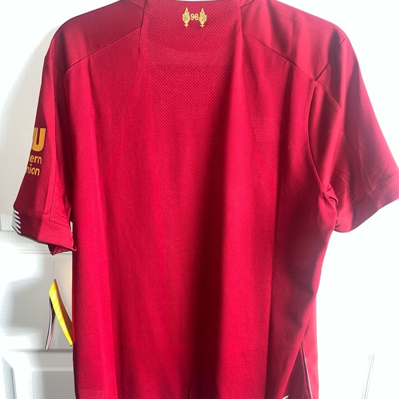 🔥LIVERPOOL 2019-2020 HOME SHIRT JERSEY NEW BALANCE SIZE MEDIUM NWT 🔥 - Picture 2 of 10